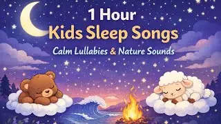 1 Hour Kids Sleep Songs | Calm Lullabies & Nature Sounds for Deep Sleep