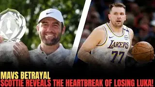 Scottie Scheffler&rsquo;s SHOCKING Confession About Luka Dončić Trade That Left Him HEARTBROKEN!