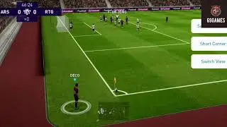 How to Score Long Range Drive goals in pes2021🔥Score beautiful curve shots🔥pes2021