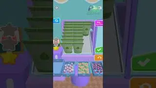 Fill Up Fridge：Organizing Game Trailer (Android, IOS) #shorts