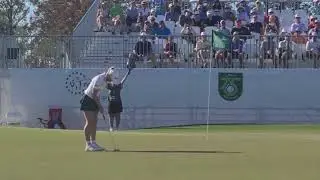 Charley Hull 18th hile putt Bradent Country Club 2025 #golf #lpga