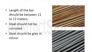 8 7 Field test for quality of steel bars