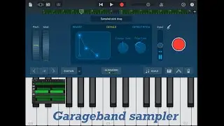 Very cool garageband sampled distorted guitar pick slide morphed into cool song Chris LMaeder