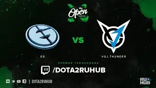 EG vs VGJ.Thunder, PGL Open Bucharest, game 3 [GodHunt, DeadAngel]