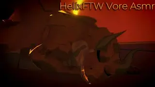 HelixFTW Vore Asmr || Sloshing around in GridIron's pot-belly.