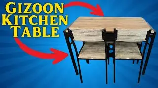 HOW TO ASSEMBLE the Gizoon Kitchen Table! (REVIEW!)
