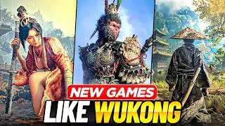 10 NEW Games Like Black Myth Wukong You Can't Miss 😱 | Chinese/Japanese Souls-Like Games 🔥 | 2025-26