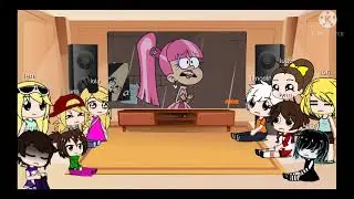 Past loud house reacts to luna(luna x sam)