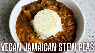 VEGAN JAMAICAN STEW PEAS | Katie Makes It Vegan