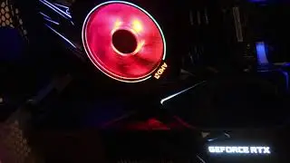 AMD Ryzen Wraith Prism LED RGB CPU Cooler - MSI Creator x570