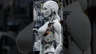 Year 2028: Chest panel opens on humanoid robot 휴머노이드의 가슴이 열리는 순간 ヒューマノイドの胸パネルが開く