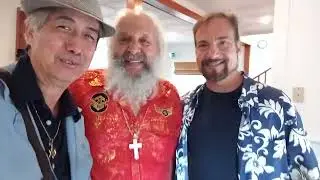 With DR Socrates. David Brill in Tarpon Florida