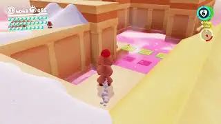 Tall Goomba tower in Mario Odyssey