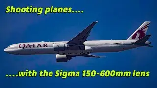 Shooting planes with the Sigma 150-600mm lens #planespotting #sigmalenses #canonphotography