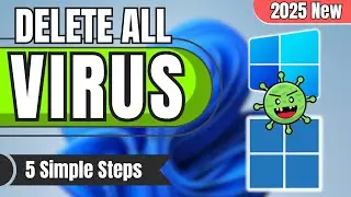 REMOVE All VIRUS from your Windows 10/11 for FREE 