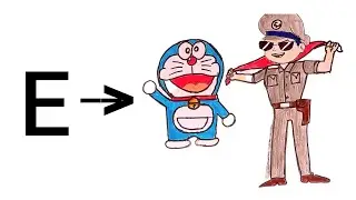 Easy Little singham, Doraemon drawing for kids #doraemon  #littlesingham #cartoondrawing 