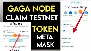gaga node claim testnet token in metamask full review by jalees online