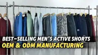 Best-Selling Men&rsquo;s Active Shorts | OEM & ODM Activewear Factory