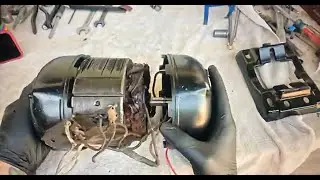 Vintage Craftsman Drill Press Motor Assembly & Grand Finale.