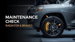 Toyota Land Cruiser Maintenance: Radiator Cleaning & Brake Repair