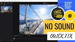 Quick Fix for No Sound in Insta360 Studio Issue | Ebony Meets World