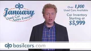 It's Basil's January Used Car Sales Event - JAN18 30SEC
