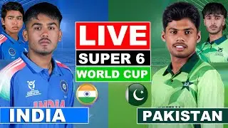 India U19 vs Pakistan U19, 12th Match, Live Cricket Match Today, Pakistan U19 v India U19 #livescore