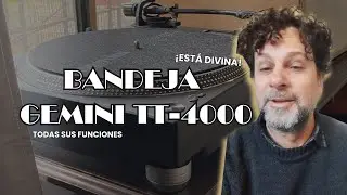 ¿Cómo usar la bandeja Gemini tt-4000? TODAS SUS FUNCIONES