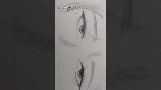 Im not good with transitions😅 #trend #artist #transition #eye #sketch
