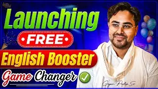 📢Launching FREE English Booster Game Changer🔥Gagan Pratap Sir #english 
