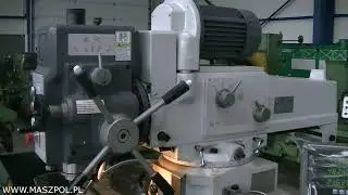 Frezarko wiertarka uniwersalna XZ6326 - FABRYCZNIE NOWA - WWW.MASZPOL.PL