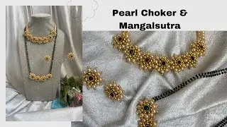 मोत्याचे दागिने | pearl jewellery set | handmade #jewellery #pearl
