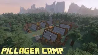 Pillager Camp Build Tutorial [Minecraft]