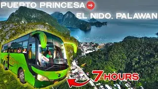 7 Hours on an Ordinary Bus from Puerto Princesa to El Nido, Palawan