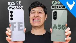 BAIXOU! Galaxy A56 vs Galaxy S25 FE qual COMPRAR? 99% ERRA na ESCOLHA!