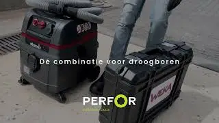 D&eacute; combinatie voor droogboren | PERFOR Diamond Tools