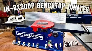 Is a Benchtop Jointer Worth the Money? || Carbatec JN-BX200P Review || Aussie Tool Reviews