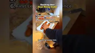 Ranking Guys Being Dudes Videos 😎 #best #funny