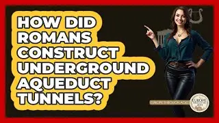 How Did Romans Construct Underground Aqueduct Tunnels?