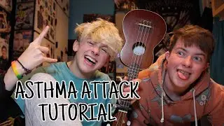 HOW TO PLAY MY SONG ON UKULELE- ASTHMA ATTACK  | NOAHFINNCE