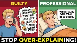 How to Talk About CALLING IN SICK TO WORK in English | Easy English Conversation