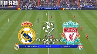 FIFA 21 | Real Madrid vs Liverpool - UCL UEFA Champions League - Full Match & Gameplay