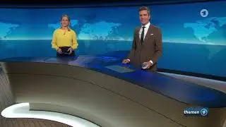 Tagesthemen Intro mit Ingo Zamperoni und Judith Rakers (11.10.2022)