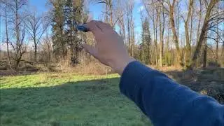 Mini Flying Orb with Lights,Hover Boomerang Spinner