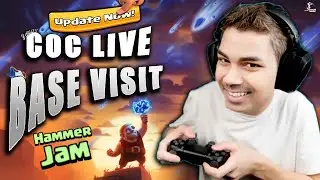 COC LIVE Town Hall 17 HAMMER JAM Guide | Clash of Clans Live Base Visiting #clashofclans #ytshorts