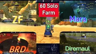 60 Mage solo dungeon GOLD farm guide