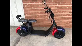 SoverSky X7 2000w Fat Tire Electric Scooter Function Introduction and Road Test