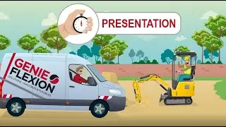 GENIE FLEXION en dessin animé