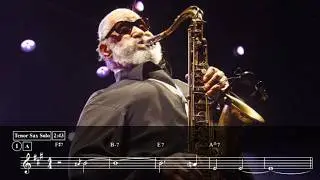 Sonny Rollins - Pent Up House - Tenor Saxophone Solo Transcription (Bb)