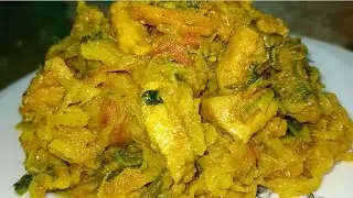 মুরগির মাংস দিয়ে বাঁধাকপি ভাজি।। Cabbage Recipe।। Cabbage And Chicken Curry Recipe